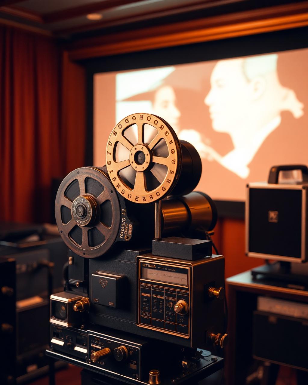 Vintage filmprojektor